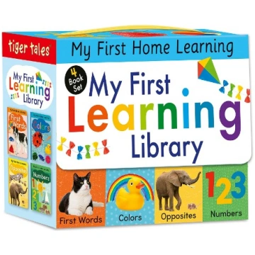 My First Learning Library 4-Book Boxed Set: Includ