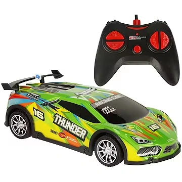 RoGer Toy Sport Car RC with Light effect 1:18 (RO-