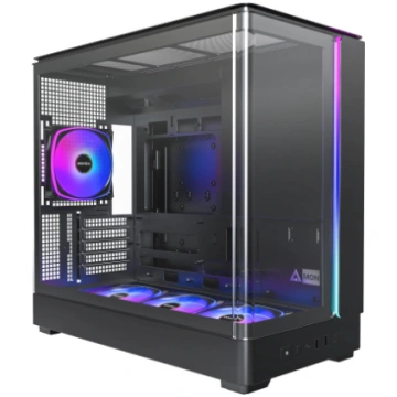 Case MONTECH micro ATX/Mini-ITX Black Midi Tower P