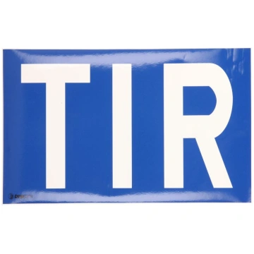 CARGOPARTS Brīdinājuma uzlīme CARGO-T125
