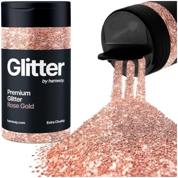 Hemway Rose Gold Glitter Extra Chunky 115 g / 4,1 