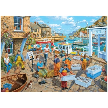 Puzzle Fishermans life Ravensburger