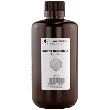 White COPYMASTER3D WATER WASHABLE UV RESIN - 1KG