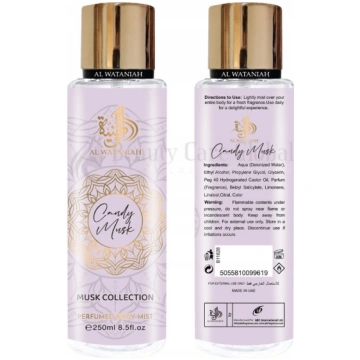 AL WATANIAH Musk Collection Candy Musk BODY MIST 2