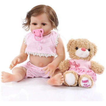 NPK Full Silikona Body Reborn Baby Doll Realista B