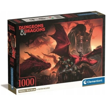 Clementoni Puzzle 1000el Dungeons & Dragons 39914 