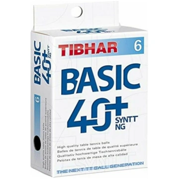 Galda tenisa bumbiņas TIBHAR Basic 40+ SUNTT NG 6-