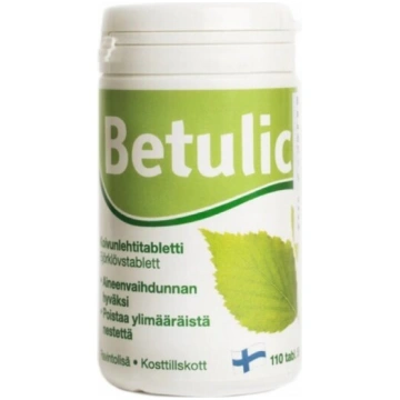 Uztura bagātīnātājs Betulic, 110tab Hankintatukku