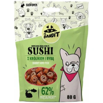 Mr. Bandit Sushi trusis ar zivi, 80 g