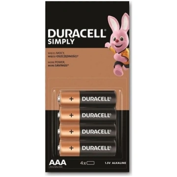 Duracell Bateria AAA / R03 4 szt. 7503497