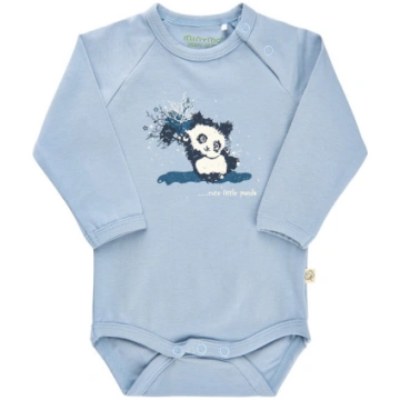 Minymo Infant Girl Body L/S Front Print 111081-787