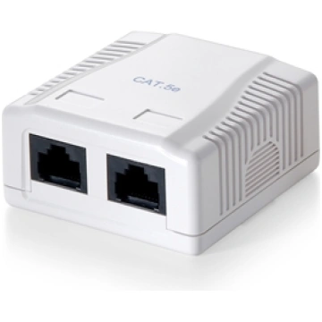 Equip 2-Port Cat.6 Surface Mount Box 235212