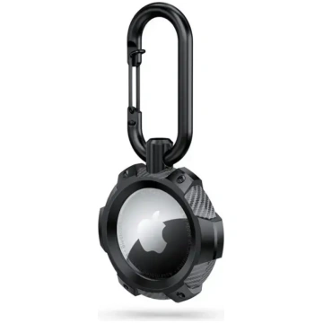 TECH-PROTECT TPUCarbon maciņš Apple AirTag 1 / 2 -