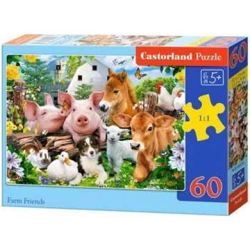 Castorland Puzzle 60 Farm Friends CASTOR ( 5904438