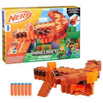 Hasbro NERF MINECRAFT PILAGER crossbow