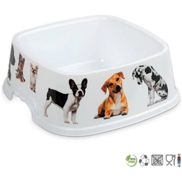 Bļoda dzīvniekiem PETS 0.75l kvadr. 8429429101020