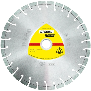 Universāls dimanta disks Klingspor DT600U, 300x20m
