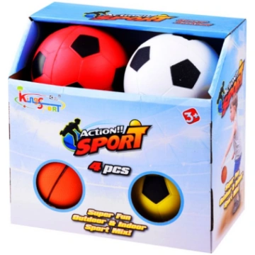 Bumbu komplekts futbols/basketbols SP0705, 10 cm