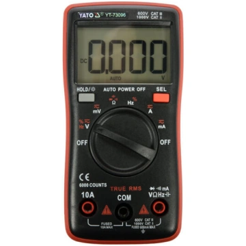 Yato Digitālais multimetrs YT-73096, 0-750V AC, 0-