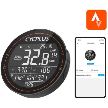 Velodators Cycplus M2 GPS ANT+ Bluetooth 2.5" Disp
