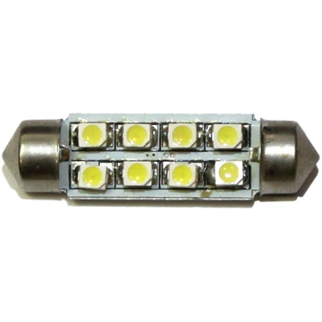 LED lampa 8d,C5W,36mm,balta