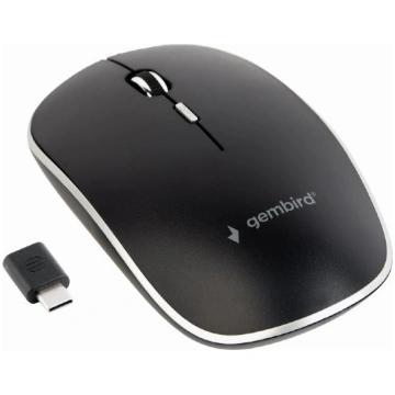 Gembird | Silent Optical Mouse | MUSW-4BSC-01 | Wi