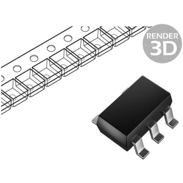 IC: voltage regulator; LDO,linear,fixed; 1V; 300mA