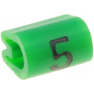 Markers for cables and wires | Label symbol: 5 | 7