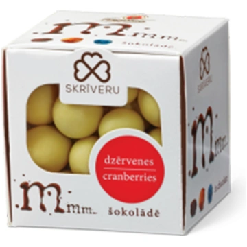 Mmm... Dzērvenes Baltajā šokolādē 120g