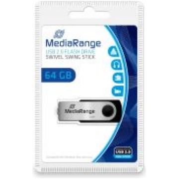MEMORY DRIVE FLASH USB2 64GB/MR912 MEDIARANGE MR91