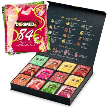 Atklājumu un degustāciju kaste - 12 aromatizētu tē