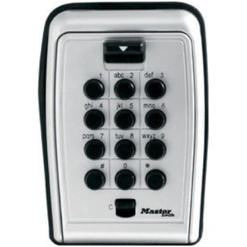Master Lock Key Safe + Wall Mount Push Button Set 