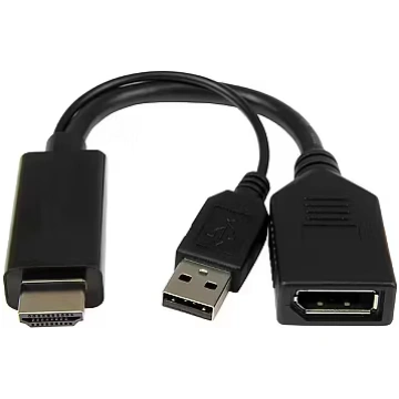 Cablexpert Active 4K HDMI to DisplayPort Adapter, 