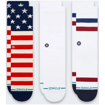 Stance Zeķes Stance Americana 3 pāri Multi