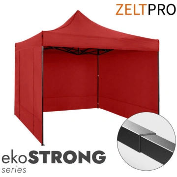 Tirdzniecības telts 2x2 Sarkana Zeltpro EKOSTRONG