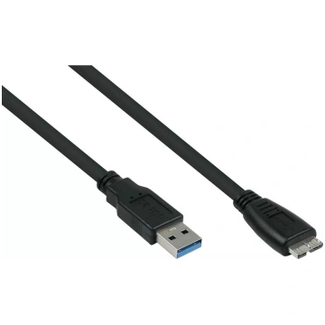 USB kabelis Alcasa UK30P-AMB-030S 3 m USB 3.2 Gen 