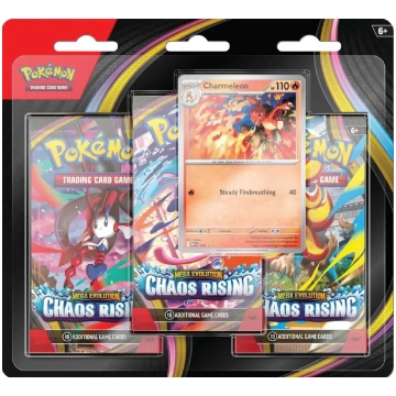 Pokemon TCG: Mega Evolution - Chaos Rising 3-pack 