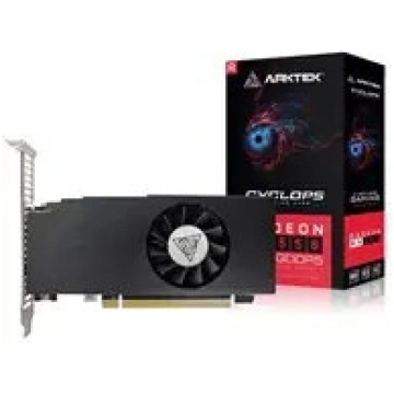 ARKTEK AMD Radeon RX 550 videokarte, 8GB GDDR5, 1x