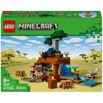 LEGO® 21269 Minecraft raktuvju izpēte ar kaujas ku