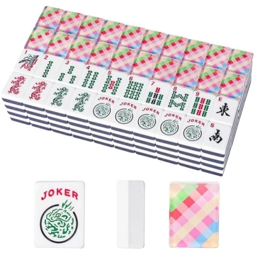 Amerikāņu mahjong flīžu komplekts, 166 augstākās k