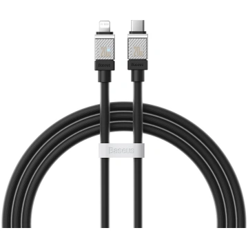 Baseus cable CoolPlay USB-C - Lightning 1m 20W bla