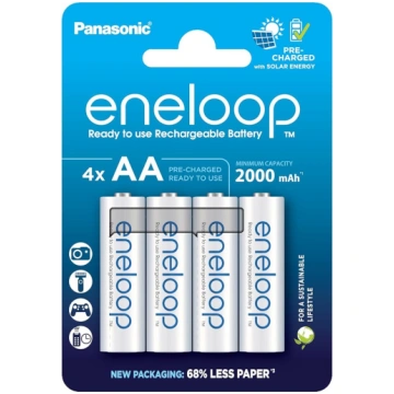 Panasonic eneloop, lietošanai gatavs Ni-MH akumula