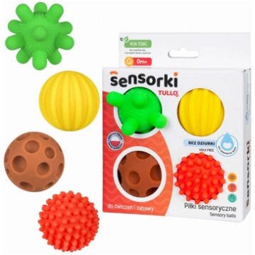 Sensorās bumbiņas 4 gab. Tullo 495