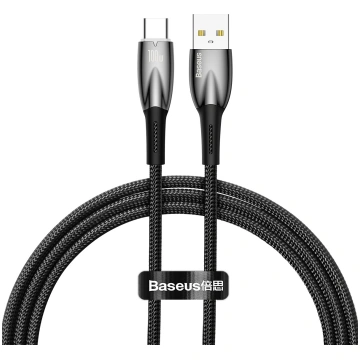 Izturīgs elastīgs USB-ĀTRS LARA CABLE-USB-C 100W 1
