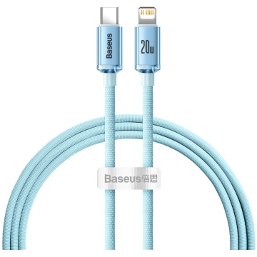 Baseus Crystal Shine USB-C uz Lightning kabelis 20