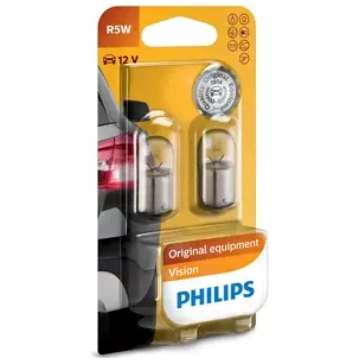 Spuldžu pāris Philips Vision R5W 12V BA15S