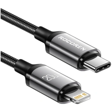 Retro Series USB Cable C TO Lightning 1m Grey Elec