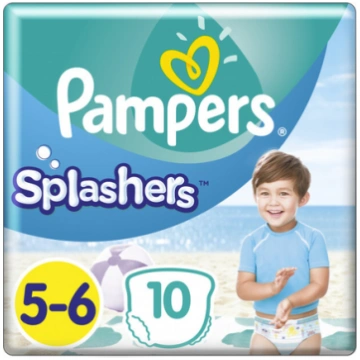 Autiņbiksītes Pants Splashers Pampers 5.izmērs/10g