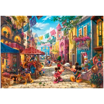 Puzzle Kinkade: Disney: Mickey Minnie in Mexico (6