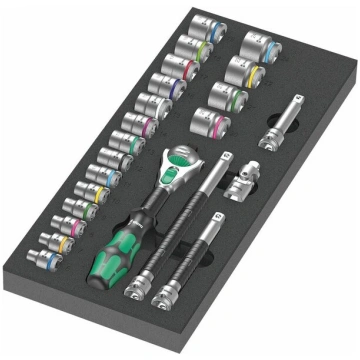 Wera 9721 putuplasta ieliktnis ar 3/8"" ligzdu kom